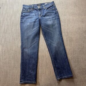 VIZCAINO Los Angeles‎ Womens Jeans Size 28 Blue Denim Straight Leg Pants